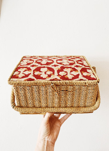 Vintage Sewing Basket