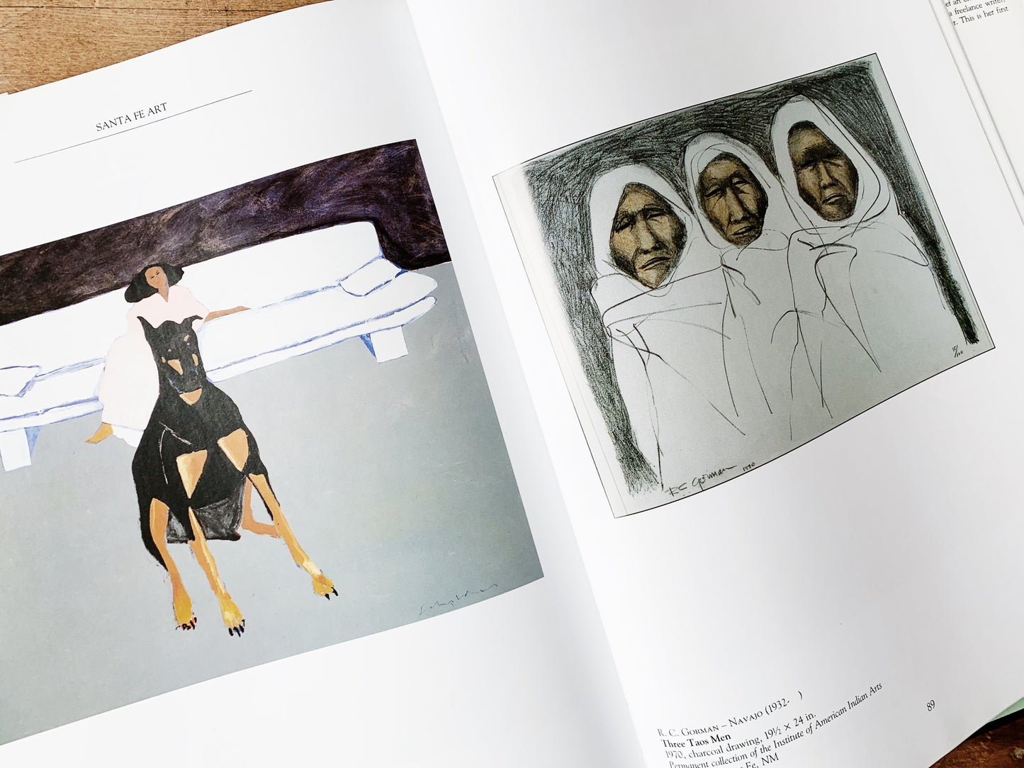 Vintage Santa Fe Art Book