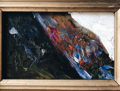 Vintage Abstract Oil Painting