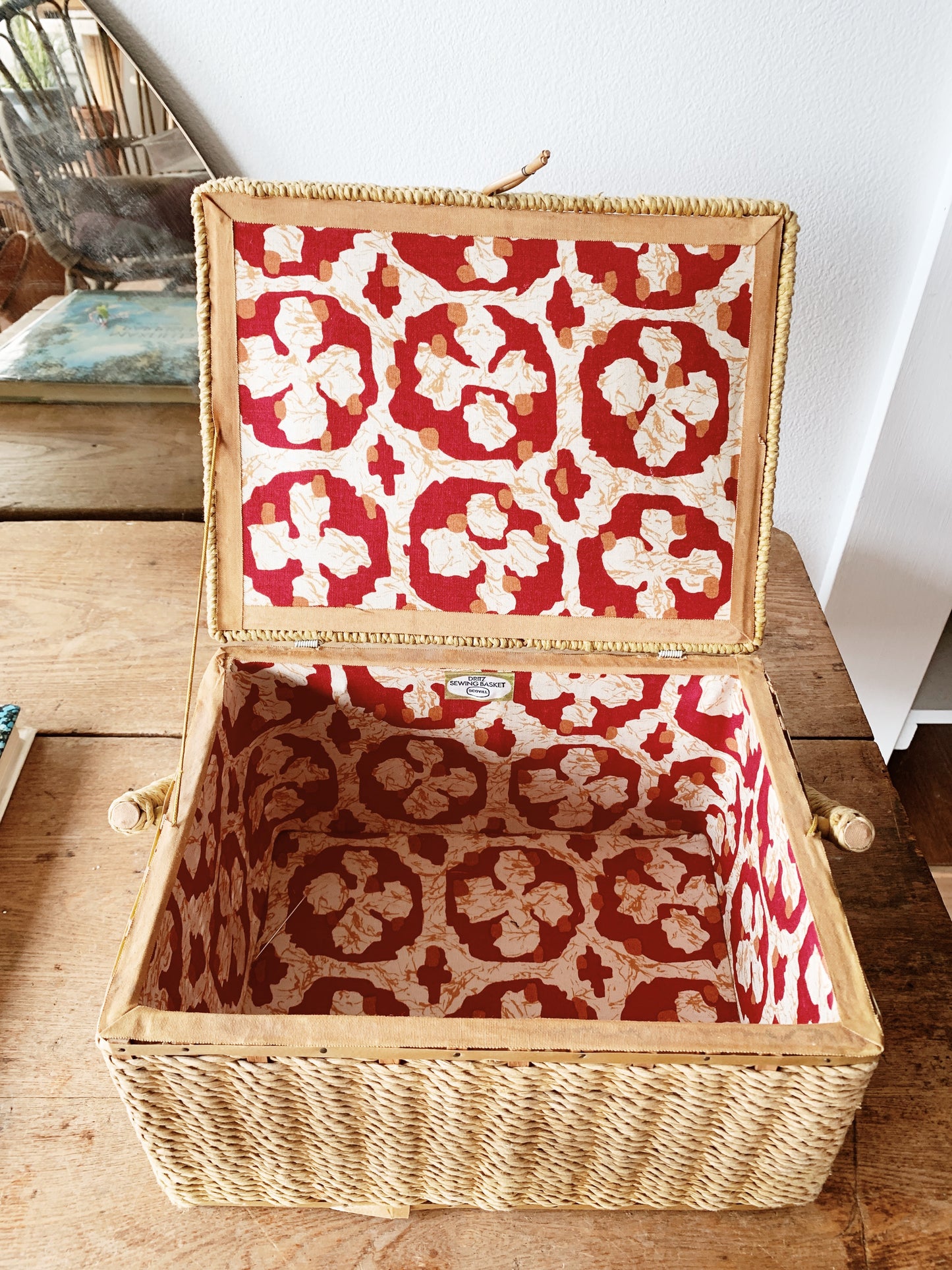 Vintage Sewing Basket