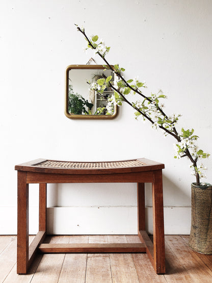 Vintage Gold Leafed Resin Mirror