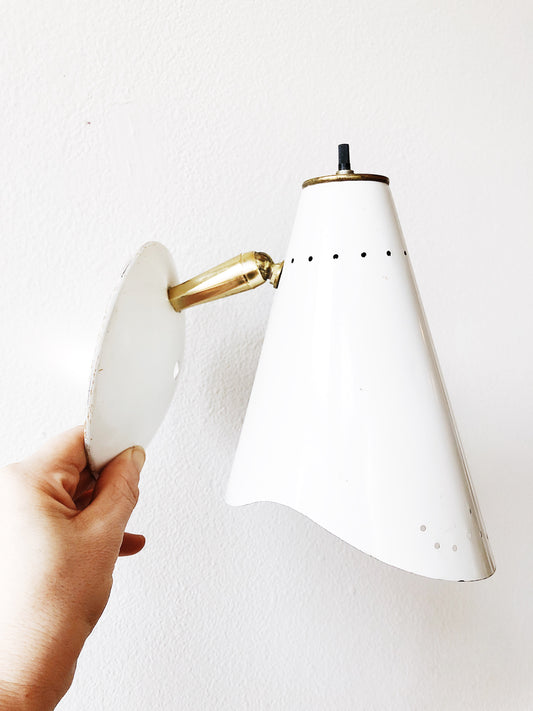 Vintage Mid Century Wall Lamp