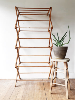 Vintage Collapsible Drying Rack