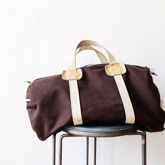 Vintage Canvas Duffel Bag