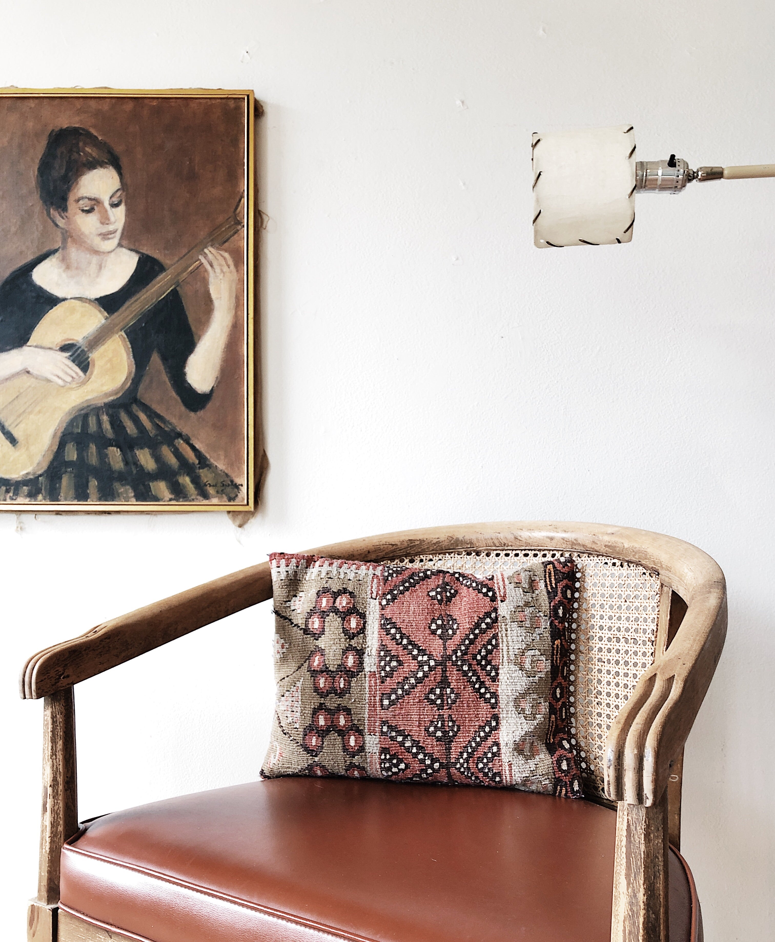 Vintage Turkish Wool Pillow