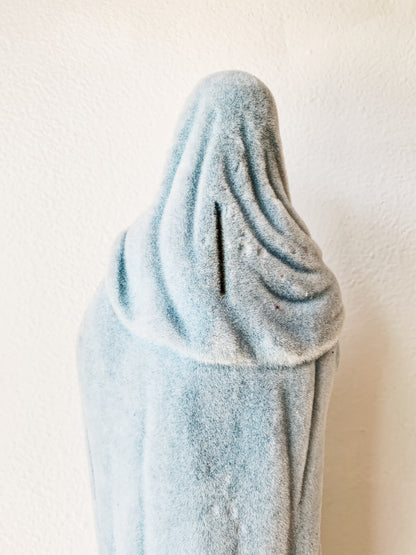 Large Vintage Flocked Mary Bank