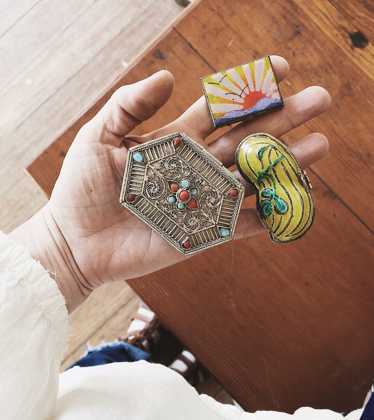 Vintage Filigree Box