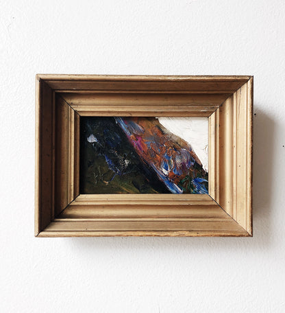 Vintage Abstract Oil Painting