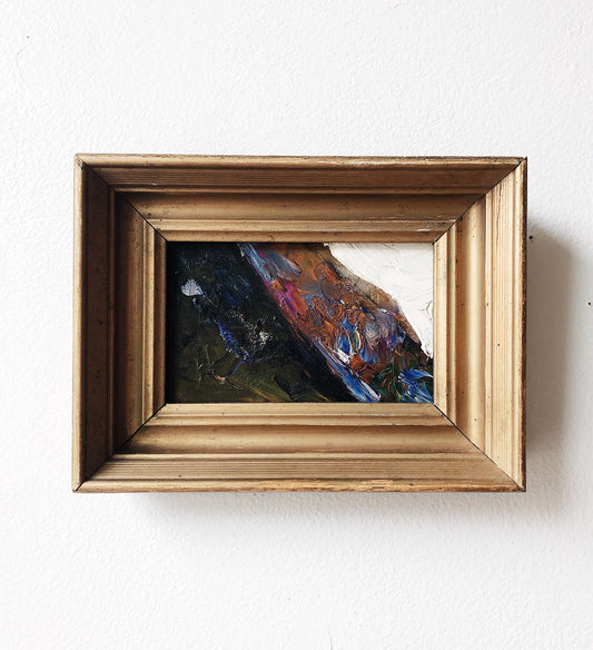 Vintage Abstract Oil Painting