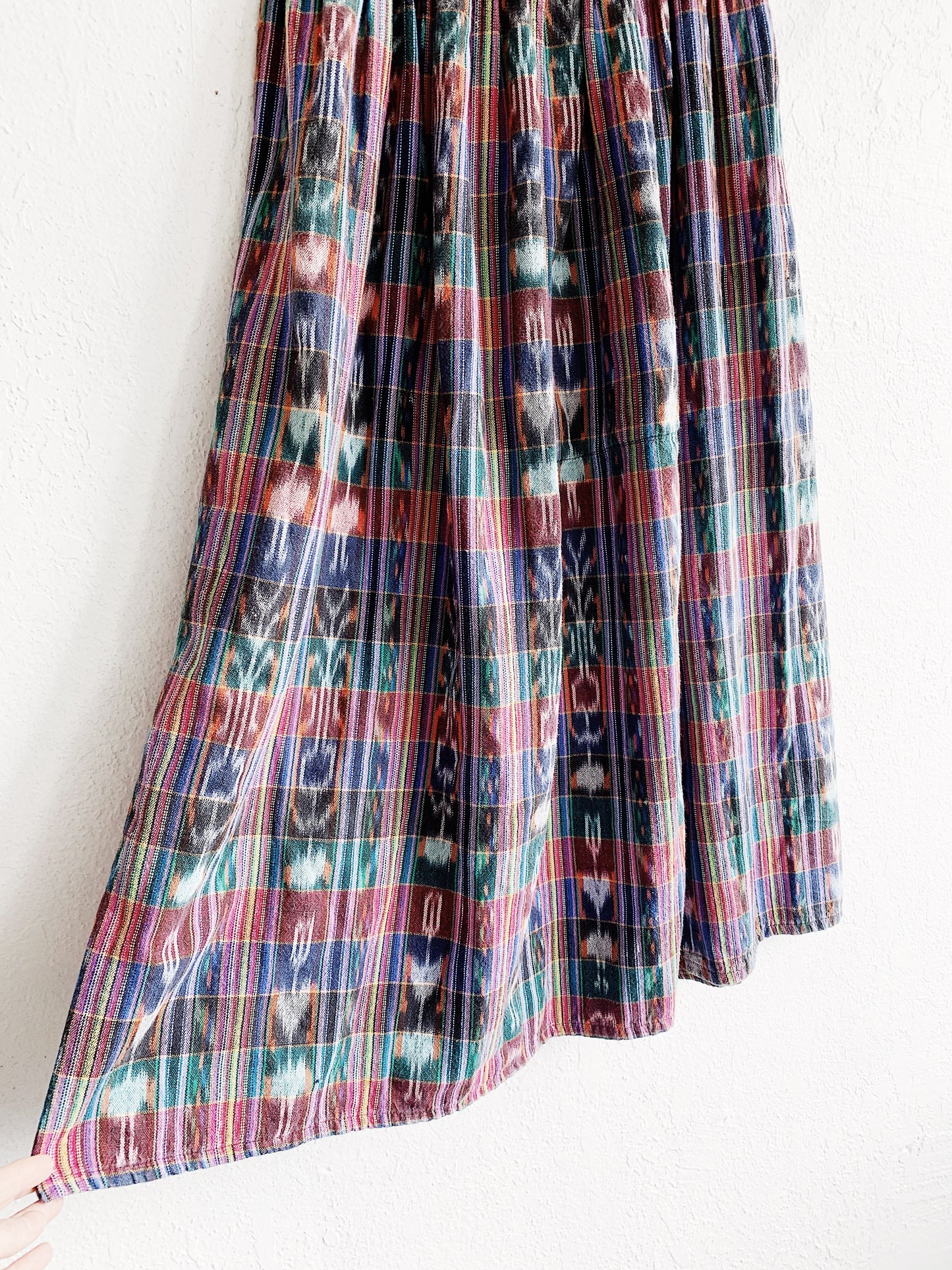 Vintage Guatemalan Cotton Skirt