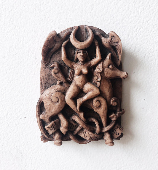 Celtic Goddess Rhiannon Plaque