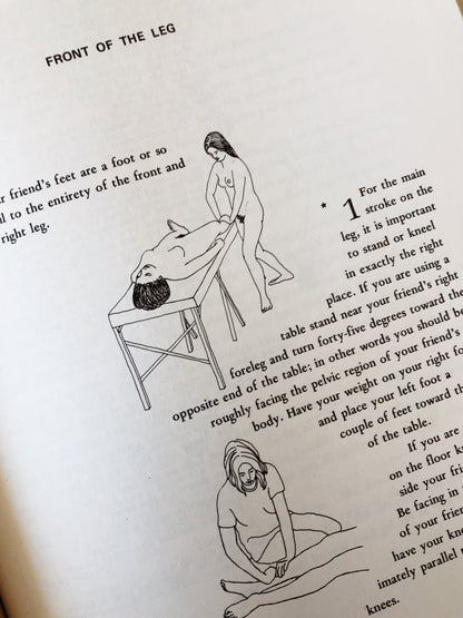 Vintage 1970s Massage Book