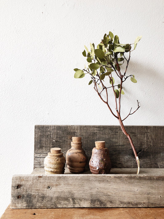 Trio of Three Woodfired Vessels