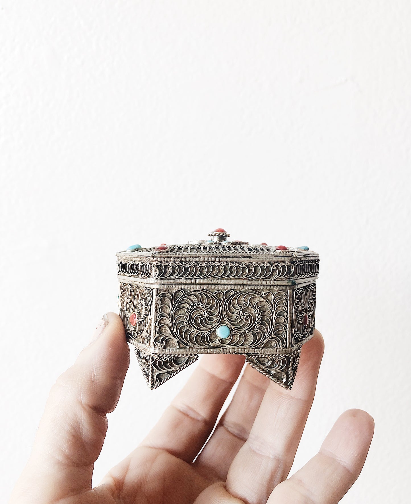 Vintage Filigree Box