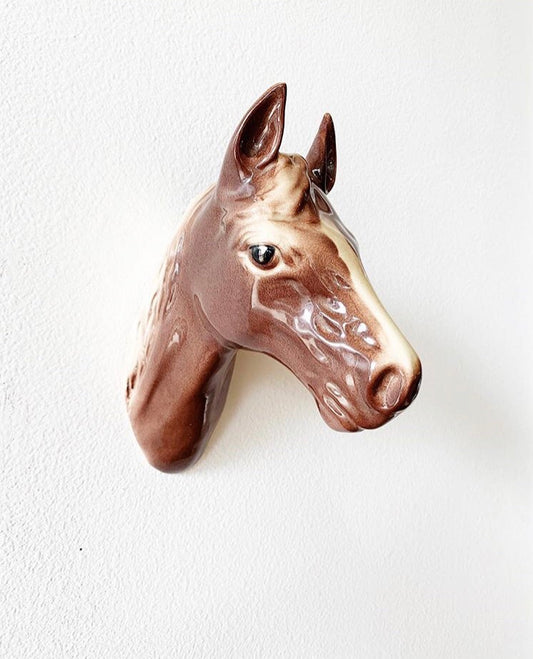 Ceramic Horse Bust