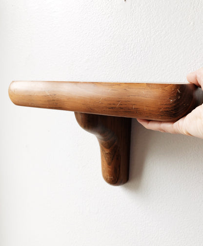 Chunky Handmade Vintage Wood Shelf