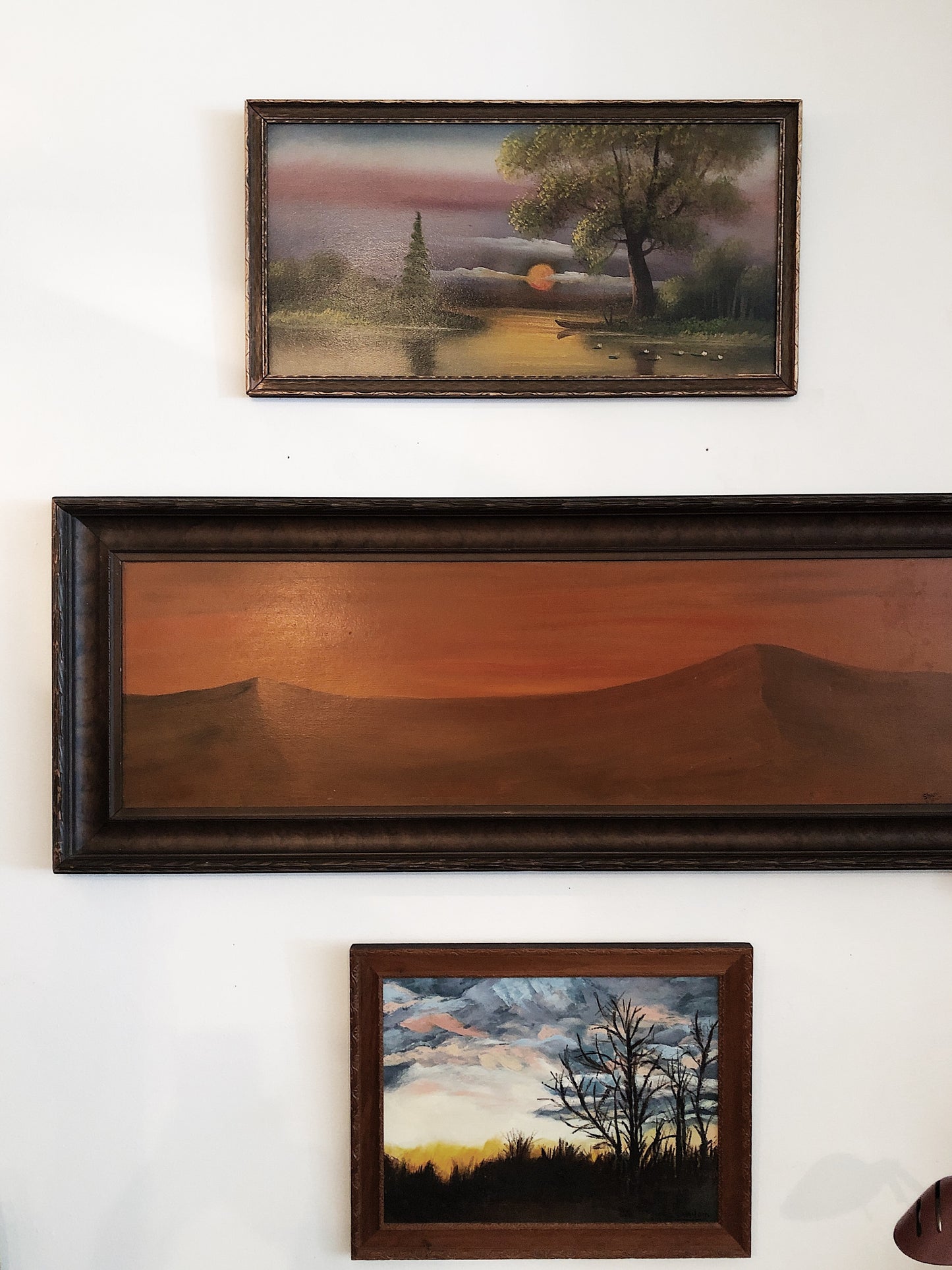 Vintage Sunrise Painting