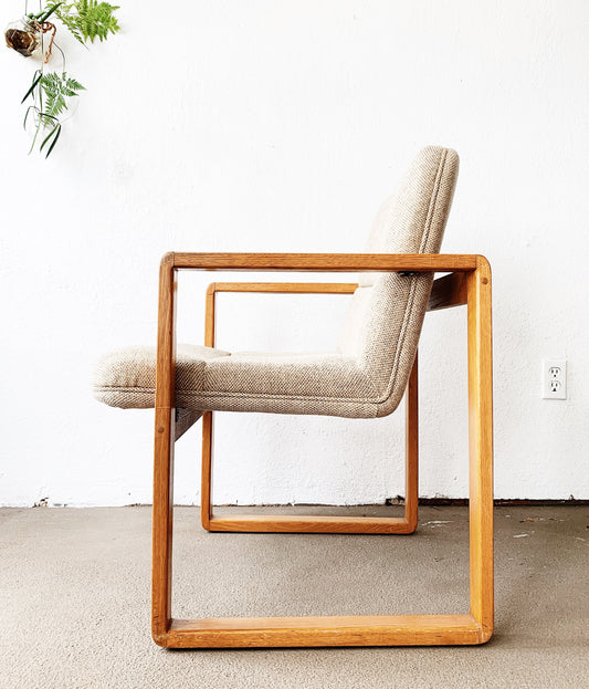 Vintage Mod Upholstered Side Chair