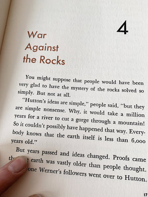 1950’s Middle Reader Rocks Book