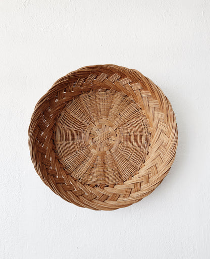 Extra Large Round Vintage Basket