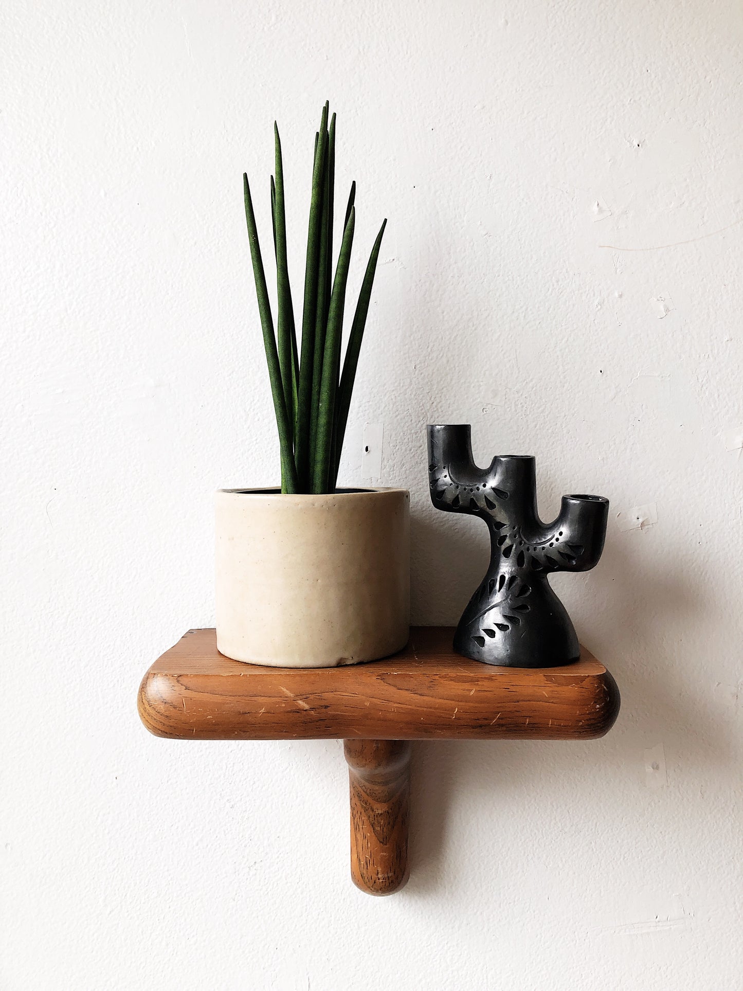Chunky Handmade Vintage Wood Shelf