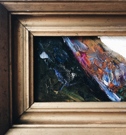 Vintage Abstract Oil Painting