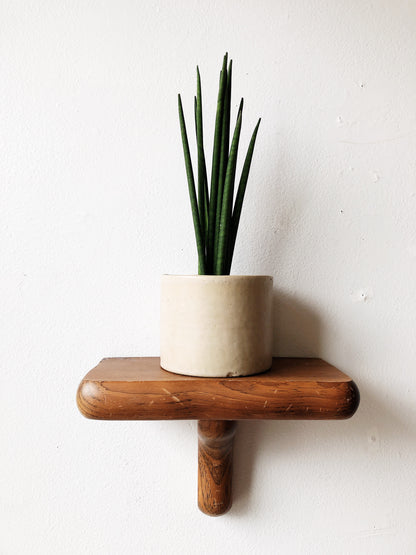Chunky Handmade Vintage Wood Shelf
