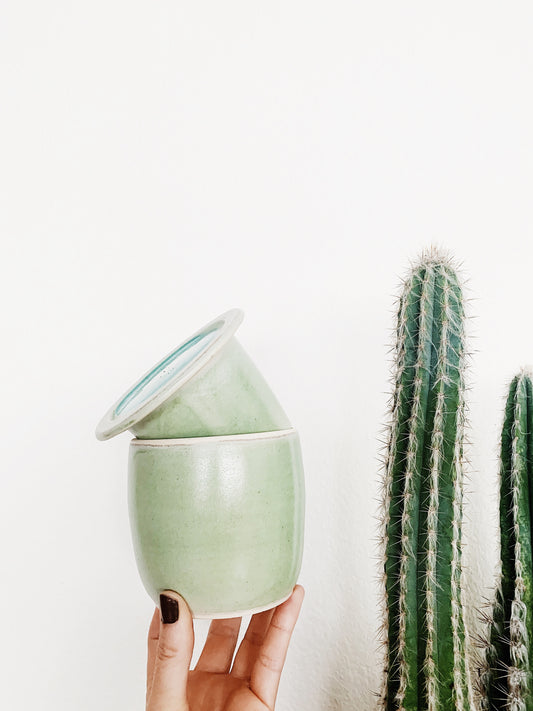 Handmade Ceramic Butter Crock