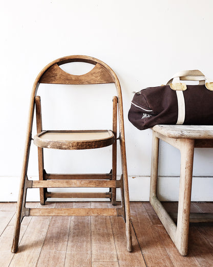Vintage Wooden Folding Chair