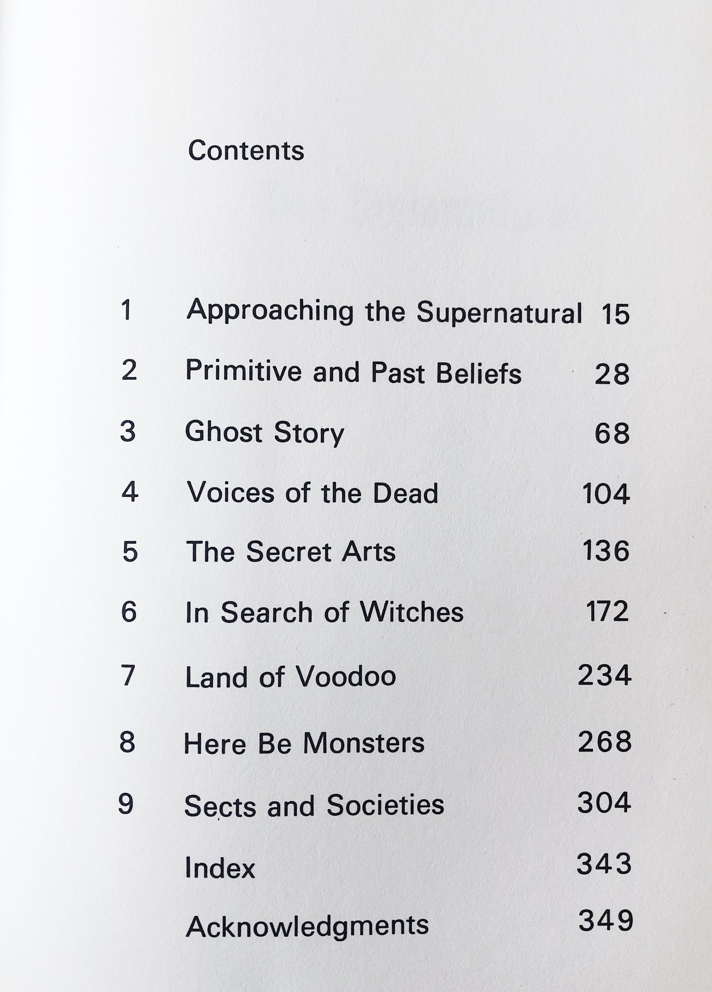 Vintage Hardcover Book ‘The Supernatural’