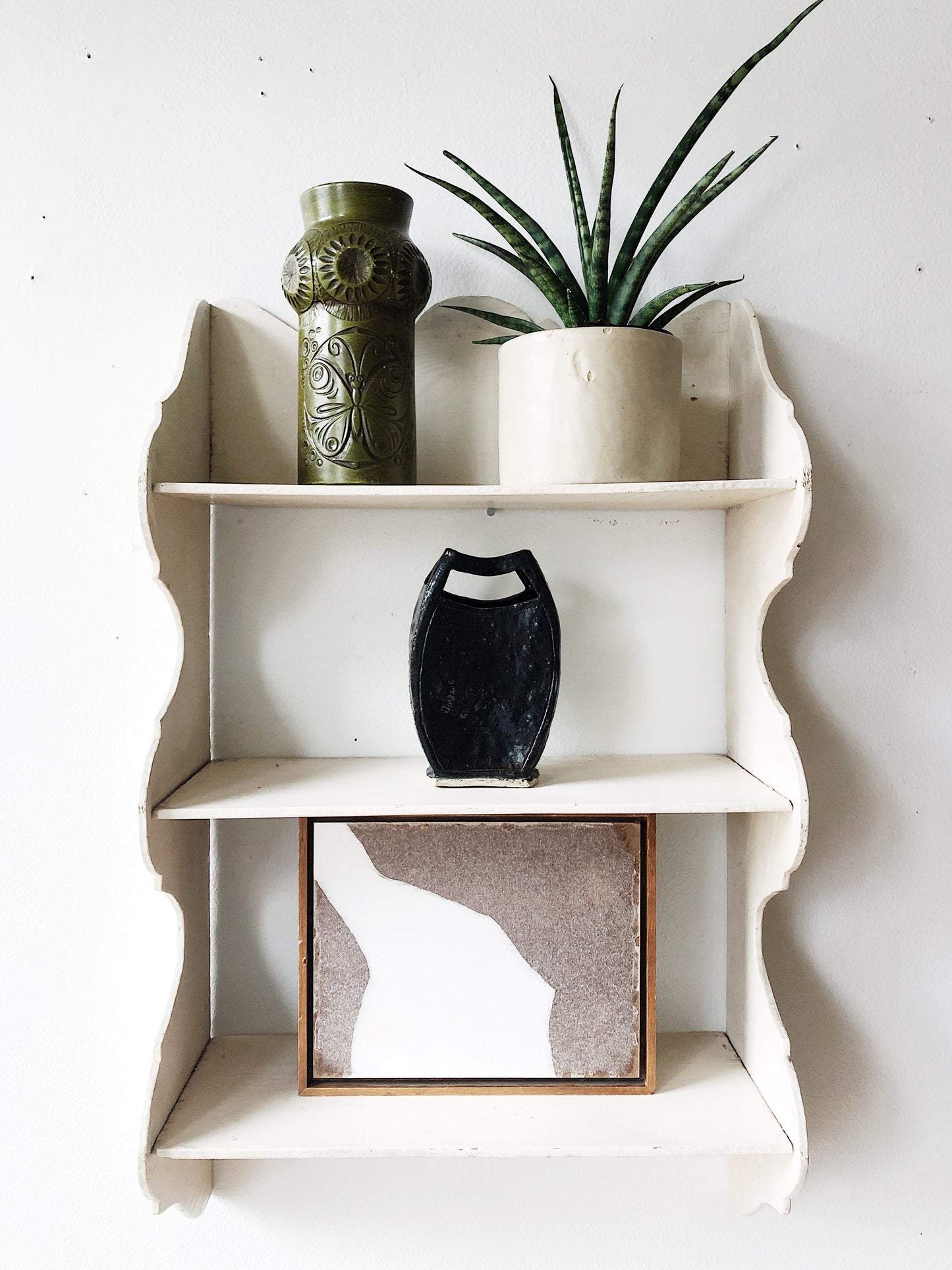 Handmade Ceramic Cutwork Vase